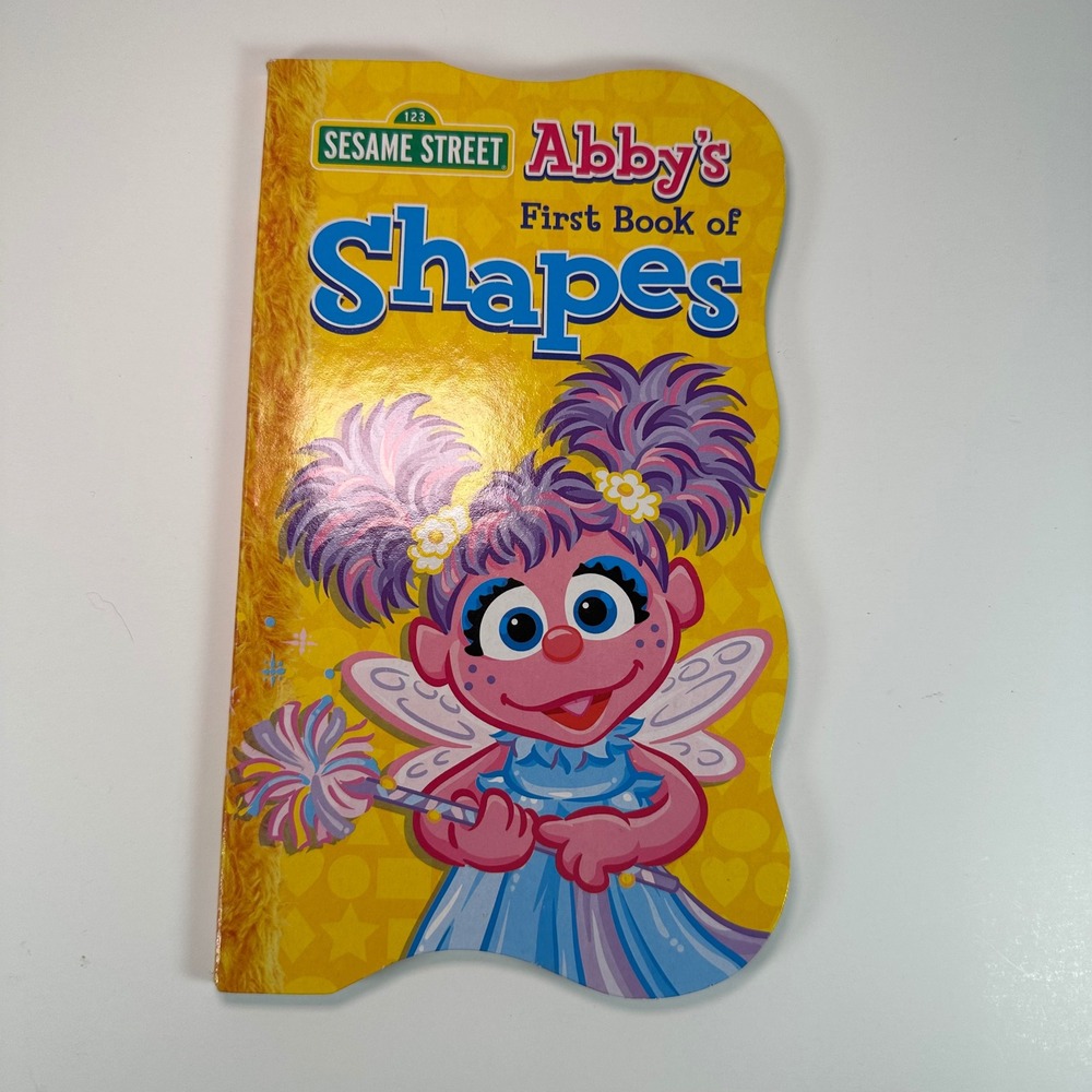 Sesame Street Abby's First Book of Shapes Board Book Bendon Abby Cadabby Cookie
